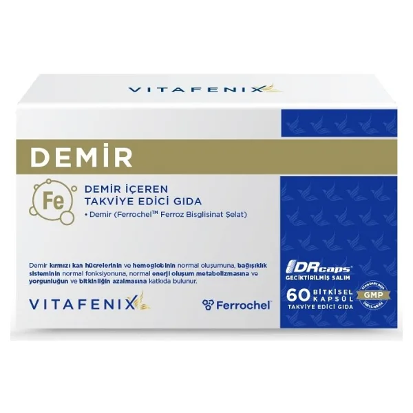 Vitafenix Demir 60 Kapsül
