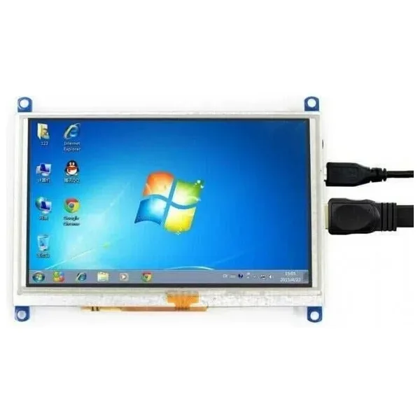 WaveShare 5 Inch (G) 800x480 Dokunmatik HDMI Ekran