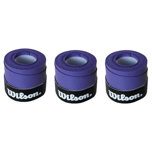 Wilson Comfort Bowl O'Grips Overgrip 3 Adet Grip Tenis Raketi Gribi (Mor)