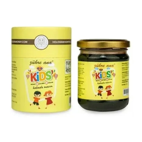 Zühre Ana Kids Pekmez Arı Sütü Vitamin Kakaolu Macun 240 gr