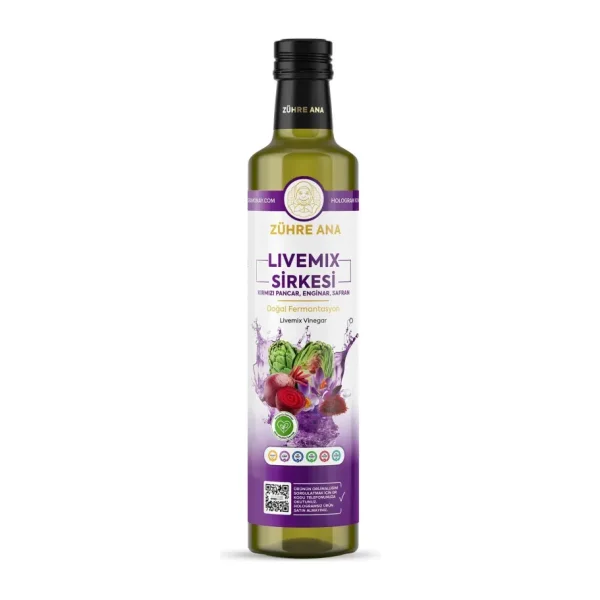 Zühre Ana Livemix Sirkesi 500 ml