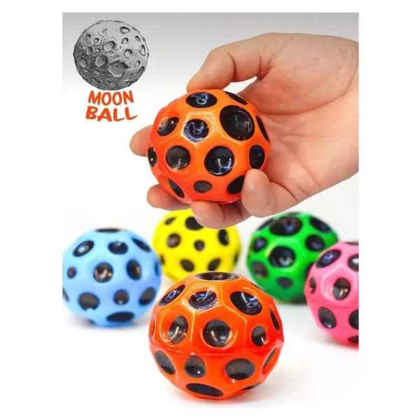 1 Adet Yükseğe Zıplayan Top Moon Ball Galaksi Uzay Ay Topu