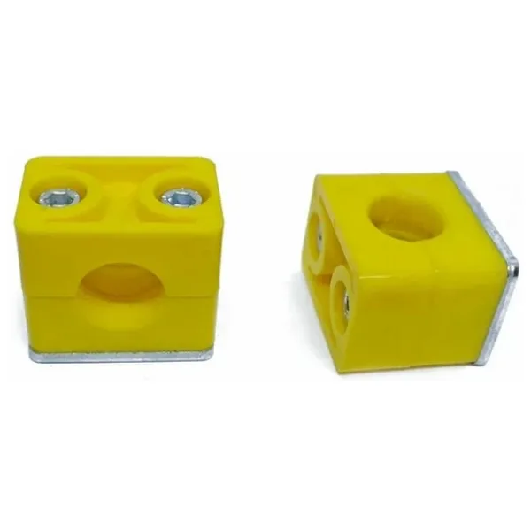 8 Mm Tek Lama Çift Vida Hidrolik Boru Kelepçesi