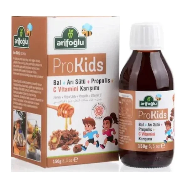 Arifoğlu ProKids Portakal Tadında C Vitaminli Ballı Propolis Karışımı 150 gr