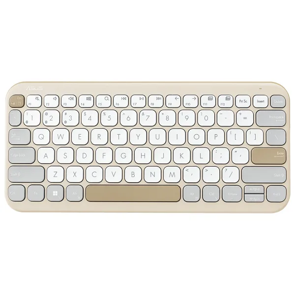 Asus Marshmallow KW100 TKL Q Bej Kablosuz Klavye