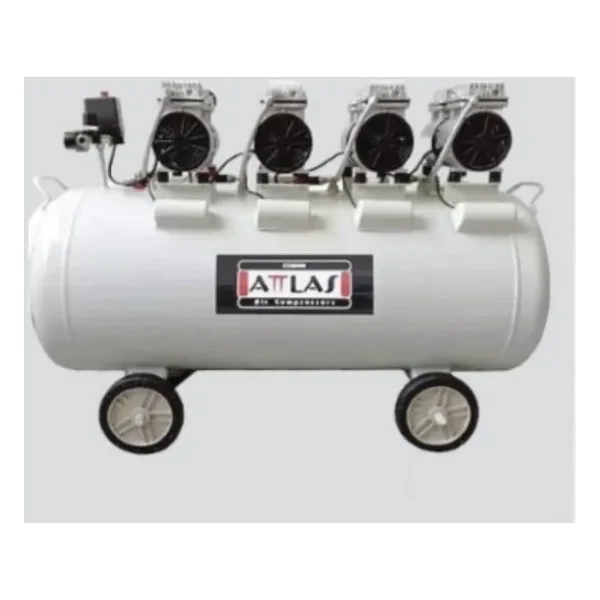 Attlas 200 Lt Sessiz Kompresör 4 Hp
