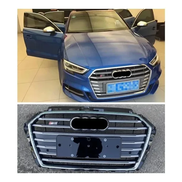Audi A3 Uyumlu S3 Panjur 2016-2020 Arası Uyumlu (Makyajlı Kasa)