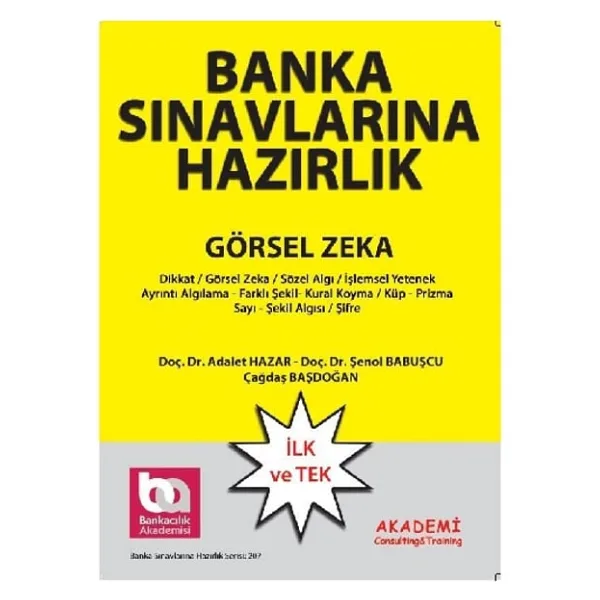Banka Sınavlarına Hazırlık - Dikkat ve Algı Ölçme Analitik Düşünme Yeteneği Görsel Zeka