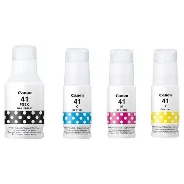 Canon Gı-41 G1430 G2470 G3470 G4470 Orijinal 1 Set 4 Renk Mürekkep - OCP Set - 4 Renk