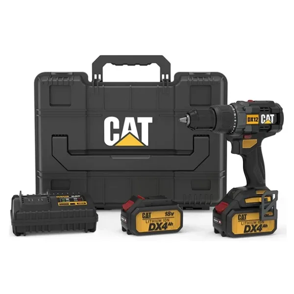 Cat CAT DX12.2 18 V Çift Akülü 4 Ah Darbeli Matkap