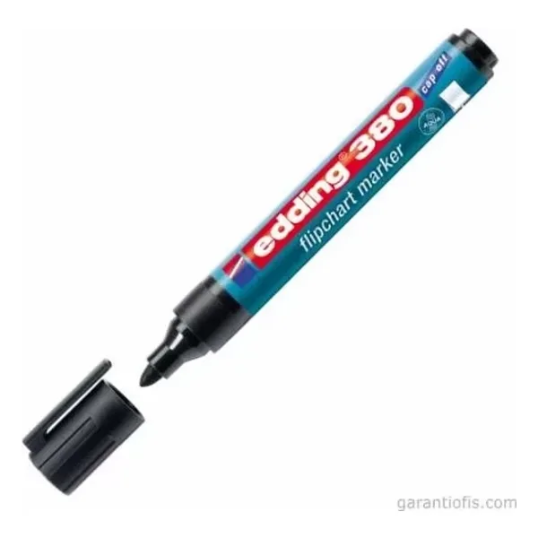 Edding 380 Flipchart Capoff Siyah Marker Kalem