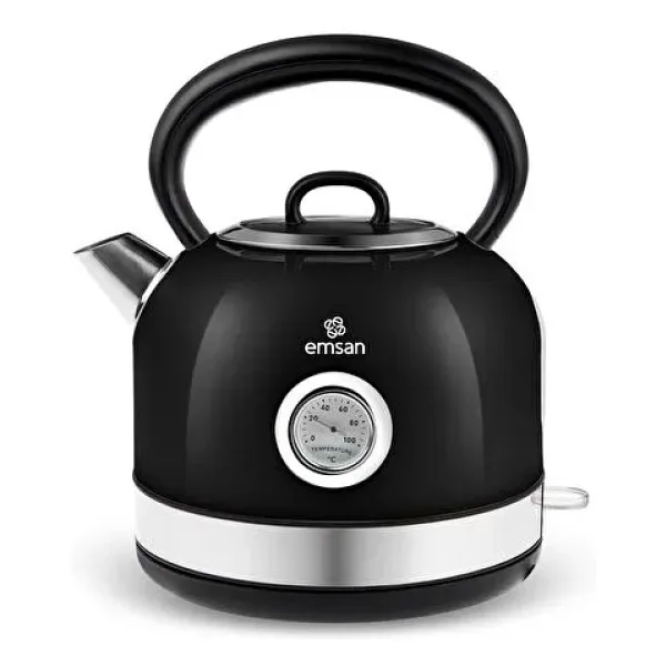 Emsan Retro 2202 Siyah 2200 W Su Isıtıcısı