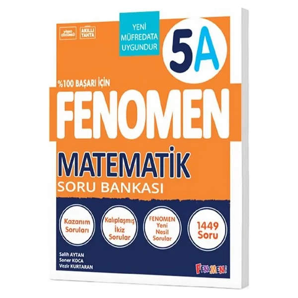Fenomen Okul Yayınları 5. Sınıf Matematik A Soru Bankası