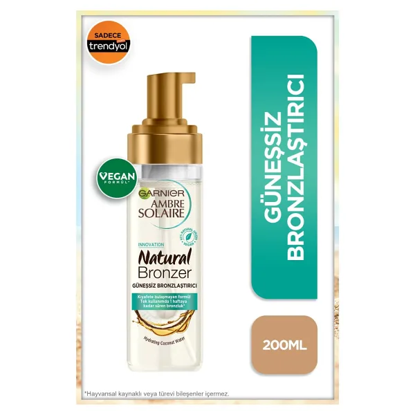 Garnier Ambre Solaire 200 ml Güneşsiz Bronzlaştırıcı