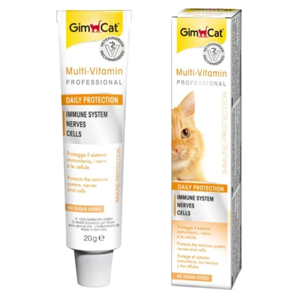 Gimcat Multivitamin 20 gr Kedi Macunu