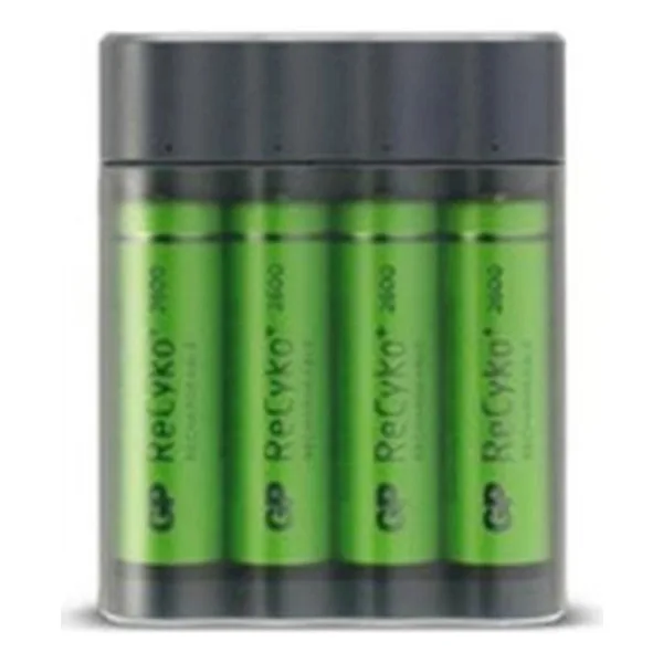 GP X411 2-in-1 Pil Şarj Cihazı + 2700 mAh 4'lü Şarjlı AA Kalem Pil