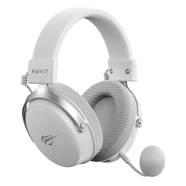 Havit Gamenote H2015 Pro Beyaz 7.1 USB Kablolu/Kablosuz Kulak Üstü Oyuncu Kulaklığı