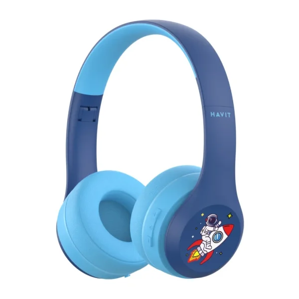Havit H626BT Mavi Kulak Üstü Bluetooth Kulak
