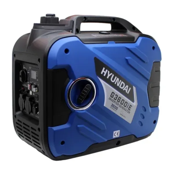 Hyundai G3600IE 4.3 kVA İpli/Marşlı Inverter Çanta Benzinli Jeneratör
