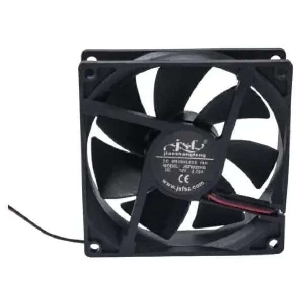 JSD9225HS 92x92x25mm 12V 0.25A Fan - 2 Kablolu