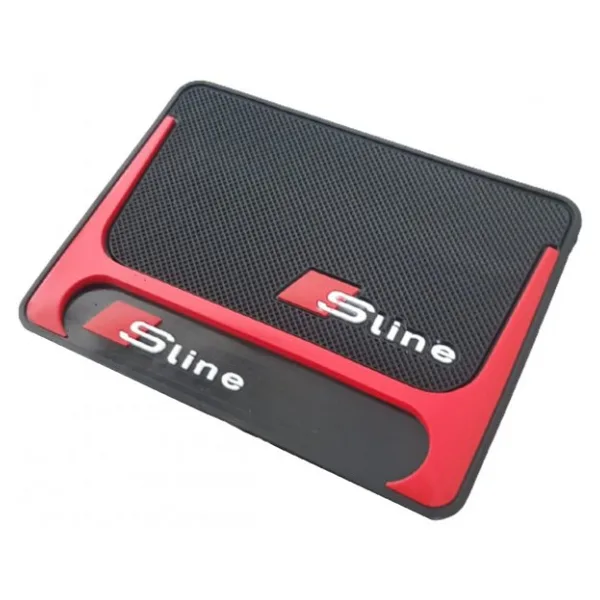 Kaydirmaz Silikonlu Ped Arac Gogus Torpido Ev Ofis Cok Amacli S-Line Desen 17,5 Cm X 13 Cm