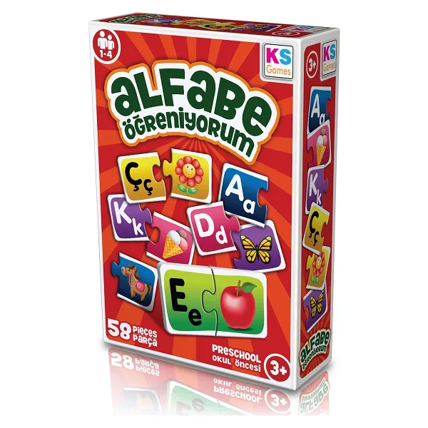 KS Games Alfabe Öğreniyorum 58 Parça AG257