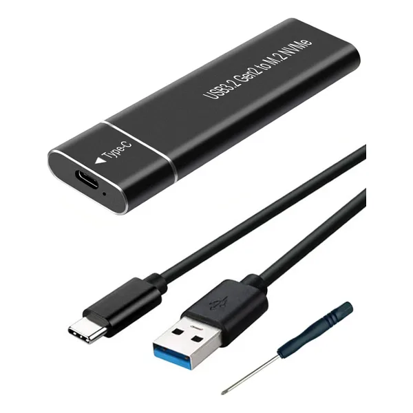 Maxgo M.2 NVMe SSD Type C USB 3.2 Gen 2 10 Gbps Hard Disk Kutusu