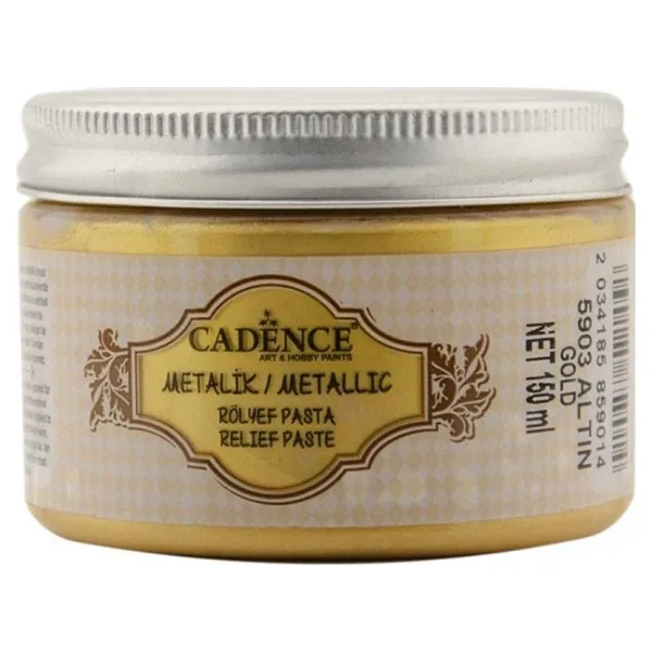 Metalik Rölyef Pasta 5903 Altın 150Ml