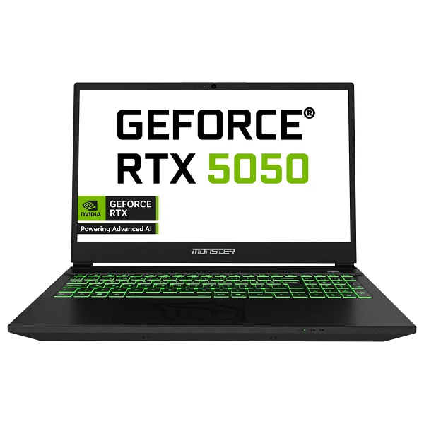 Monster Abra A5 V22.1.3 i7-13620H 16 GB 500 GB SSD RTX5050 15.6" W11H Full HD Gaming Laptop
