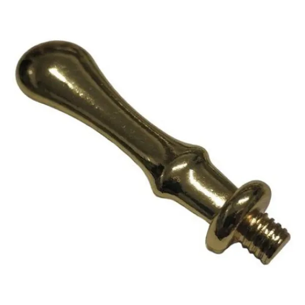 Mum Mühürü Sapı Gold Yassı Döküm Metal