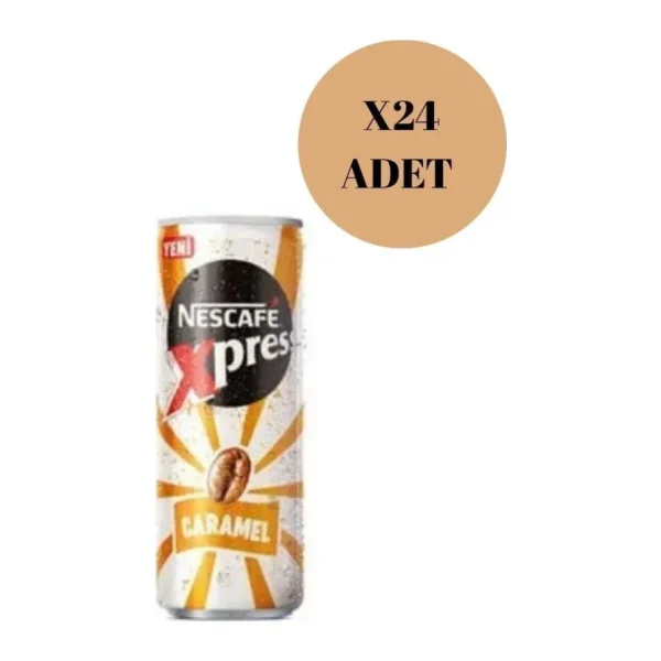 NESCAFE XPRESS Caramel Soğuk Kahve 250ml x24