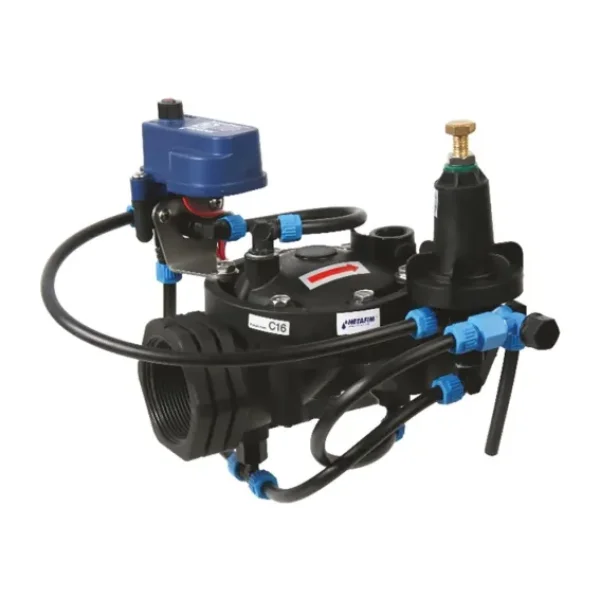 NETAFİM S75 DÜZ BASINÇ REGÜLELİ SELENOID VANA (3" - 2" - 3") AC MODEL (50 m3/s )