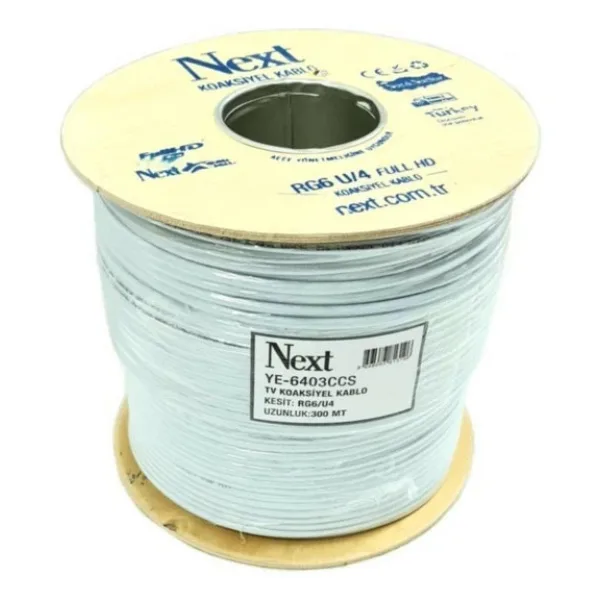 NEXT YE-6403CCS RG6-U4 Anten Kablosu 64Tel 300Metre