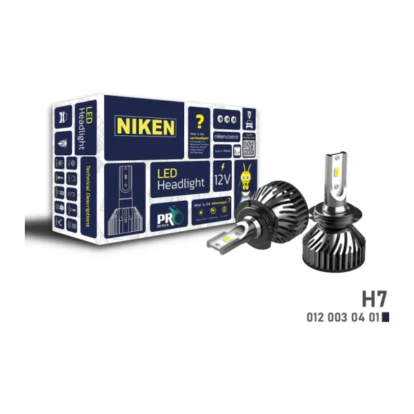 Niken Pro Serisi Led Xenon Far H7 Led Zenon
