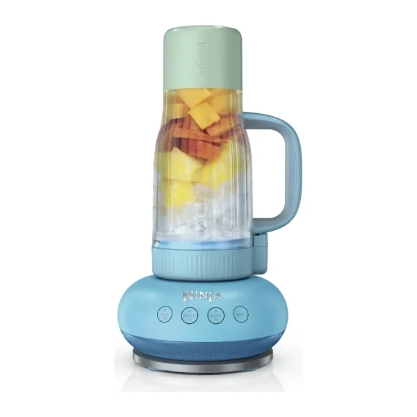 Ninja Blendboss Tumbler Blue Raspberry 1200 W Taşınabilir Smoothie Blender