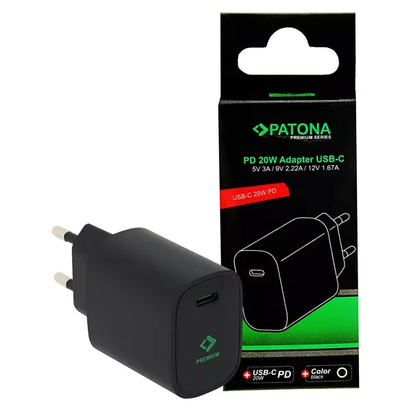 Patona 2591 PD 20W USB-C Adaptör