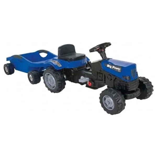 Pilsan 07-320 Power Big Trolley Mavi Pedallı Traktör