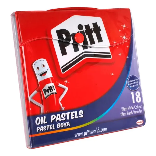 Pritt Çantalı 18'li Pastel Boya