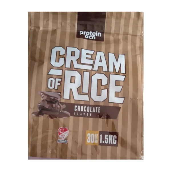 Protein Ocn Çikolata Aromalı Pirinç Kreması (Cream Of Rice) 1,5 Kg.