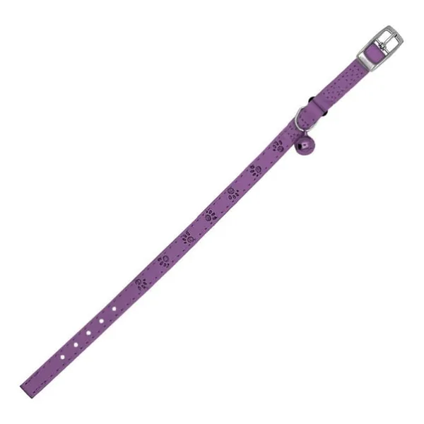 Royalist PC-16 Pati Baskılı Kedi-Köpek Tasması 10mmx30cm Mor