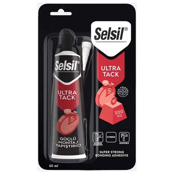 Selsil Ultra Tack 60 ml Yapıştırıcı