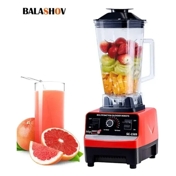 Silver Crest Blender Profesyonel Bar Cafe Karıştırıcı Meyve Sebze Öğütücü 4500W