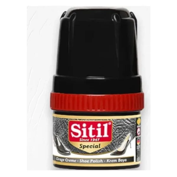 Sitil Special Krem Ayakkabı Boyası Siyah 60 ml