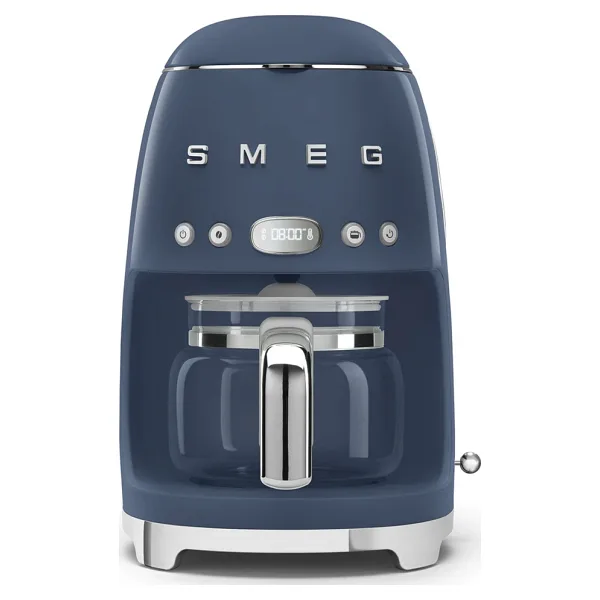 Smeg DCF02NBEU Retro Lacivert Filtre Kahve Makinesi