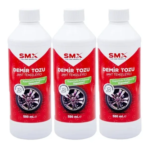 SMX Demirtozu Jant Temizleyici 3 Adet