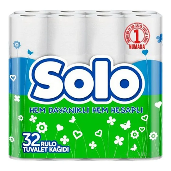 Solo 3 Adet Tuvalet Kağıdı 32'Li
