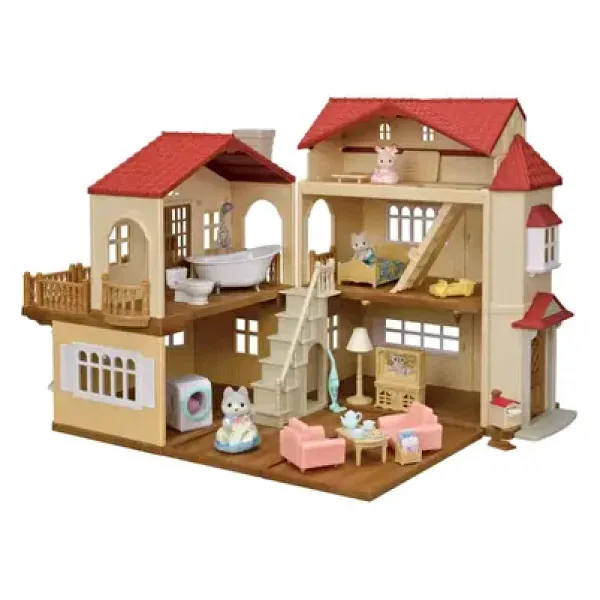 Sylvanian Families Odalı Işıklı Şehir Evi 5727