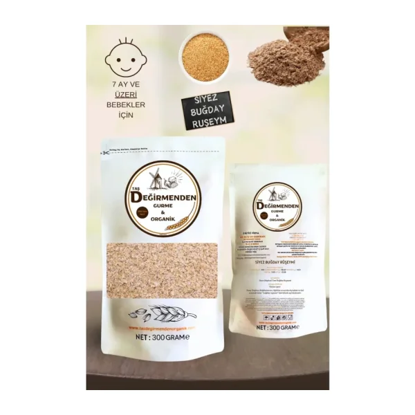 Taş Değirmenden Organik Organik Atalık Siyez Buğday Rüşeymi - 300 Gram