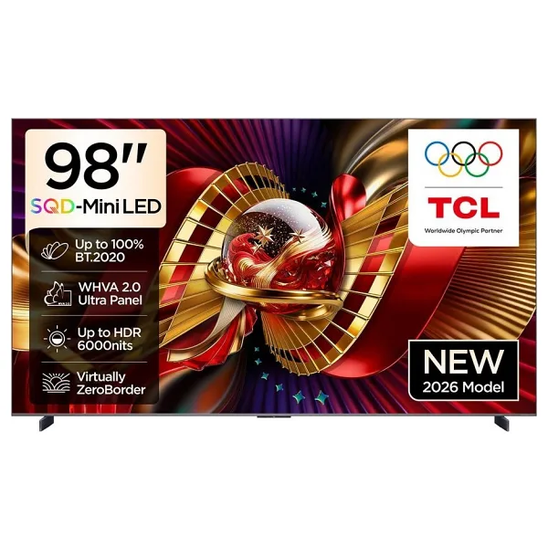 TCL 98C8L 4K Ultra HD 98" 248 Ekran Uydu Alıcılı Google Smart SQD Mini LED TV