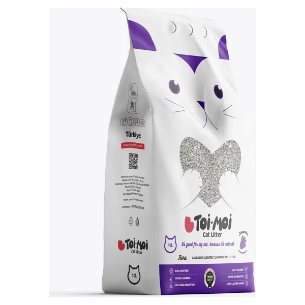 Toi Moi Lavanta Kokulu 10 lt Bentonit Kedi Kumu